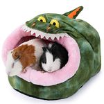 JanYoo Rabbit Rat Hideout Bed Hut Rat Accessories Cube Igloo House Hideaway Sleeper