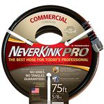 Apex Teknor NeverKink 8844-75 Series 4000 Commercial Duty Pro Garden Hose, 5/8-Inch by 75-Feet