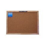 Roger & Moris Rubber Wooden Frame Cork Board - Sturdy, Waterproof for School, Office, Home (Size : 3 feet x 2 feet)