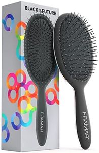 Framar Detangling Hair Brush - Black to the Future