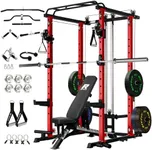 RitFit Squat Rack Power Cage Home G