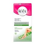 VEET® Professional™ Wax Strips, For Legs & Body, Dry Skin, With Aloe Vera, Multi Color, 40 Count (Pack of 1) - Package May Vary