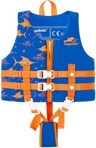 Gogokids Toddler Swim Vest, Kids Floaties – Boys & Girls Buoyancy Jacket for Pool & Beach, Fits 2-8 Years / 22-60 lbs