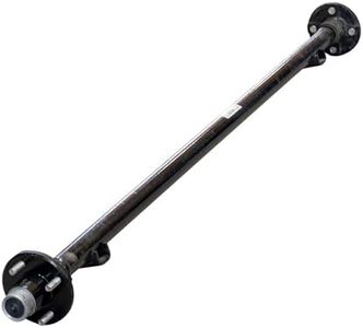 The Trailer Parts Outlet - 2k TK Trailer Axle - 2000 lb Idler, 61/46 Hubface/Spring Center - (4'0) Frame Width / 4x4 Bolt Pattern