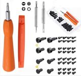 DACUAN Doorbell Screwdriver Kit, Ring Doorbell Screwdriver with 40 Screws, Replacement Install for Ring Video Doorbell 1/2/3/4 and Pro/Elite Circular Doorbell Safety Screws