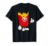 French Fries Ketchup Fast Food Lover Fancy Dress Costume T-Shirt