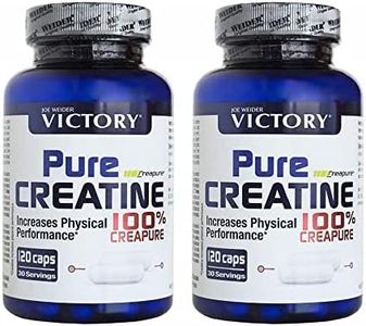 Weider Pack Duo Pure Creatine (2 X 120 caps) en capsulas, 100% creapure