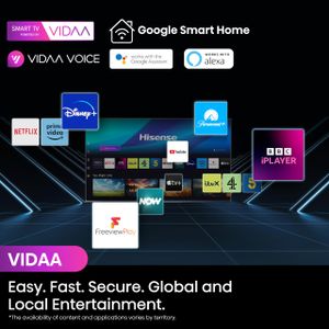 Hisense 40" QLED Smart TV – Full HD, Voice Control