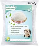 GOMICRAFT Stuffing for Stuffed Animals, Crafts and Crochet, Fiber Fill Pillow Stuffing Ployester. 900g/2.0lb
