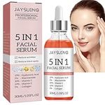 30% Vitamin C Serum for Face,5 In 1 Anti-Wrinkle Serum,Anti-Aging Daily Face Moisturizer,Niacinamide Serum with Vitamin E,Hyaluronic Acid Serum for Face,Colla-gen Serum for Face,Dark Spot Remover