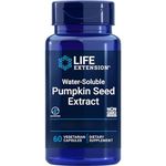 Life Extension, Water-Soluble Pumpkin Seed Extract, 60 Vegan Capsules, Lab-Tested, Gluten-Free, Vegetarian, Soy-Free, GMO-Free