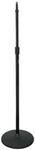 ATLAS SOUND MS20E Heavy Duty Microphone Stand, Iron Base, Black