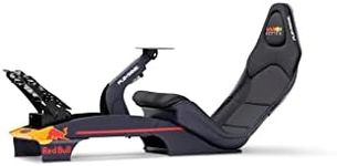 Playseat Formula Sim Racing Cockpit | High Performance Racing Simulator Cockpit for All Steering Wheels, Pedals and All Consoles | for Authentic F1 Racing | Fully Adjustable | Redbull Racing Edition