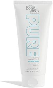 Bondi Sands PURE Gradual Tanning Lotion | Hydrates with Hyaluronic Acid for a Glowing Tan, Fragrance Free, Cruelty Free, Vegan | 6.76 Oz/200 mL