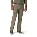 Wrangler Authentics Men's Twill Relaxed Fit Cargo Pant, Military Khaki Ripstop, 36W x 32L