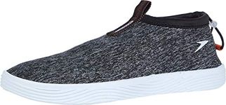 Speedo Men's Water Shoe Surfwalker Rush, Heather Black, 12
