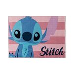 Gertmenian Kids Playroom & Game Room Carpet | Disney Lilo & Stitch Rug | Girls Bedroom Decor | 3x5 Ft Small, Pink, 19838