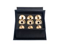 Trumpet Trim Kit for improving the sound. for all Bach Stradivarius Trumpet. Custom made KGUBrass (MEDIUM, Raw Brass)