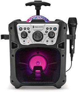 Singing Machine Mini Fiesta Bluetooth + Light Show