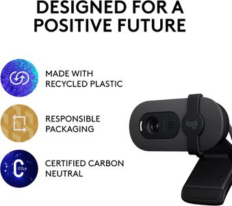 Logitech Brio 100 HD Webcam – Graphite