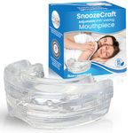 SnoozeCraft Anti Snoring Devices Stop Snoring Solution Snoring Mouth Guard for grinding teeth at night Anti snoring Mouthpiece Night Snore Guard Bruxism and Snore stopper Anti Ronflement Mouthguard