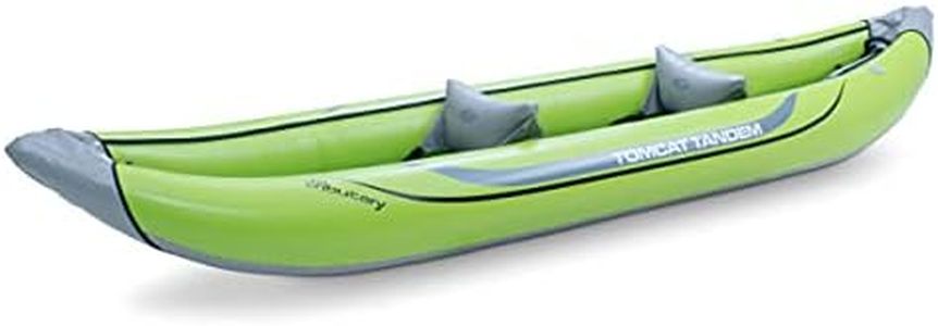 AIRE Tomcat Tandem Inflatable Kayak, Limited Lime, 87121.03.102