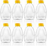 Fireboomoon 8 Pack 16oz Clear Plast