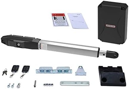 GATEXPERT SW440DC Single Arm Swing Gate Opener Kit Automatic Gate Operator for Gates up to 440 Pounds and 6.56 Feet