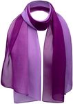 Basic Sense Chiffon Scarf Sheer Sof