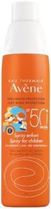 Avène Avene Solare Latte Bambino Spray SPF 50-200 ml, Bianco, (Confezione da 1) Unisex-Kids