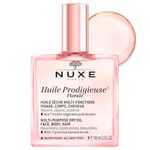 Nuxe Huile Prodigieuse Florale Multi-Purpose Dry Oil 100ml, Nourishing Dry Oil, For Face, Body & Hair, With Delicate Floral Scent of Magnolia & White Musks, Vegan Formula