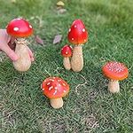 KIKTOP Mushroom Decor Fairy-Garden 