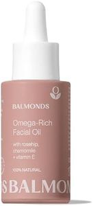 Balmonds Intensive Facial Oil 30 ml - 100% Natural Oil with Rosehip and Vitamin E - Hydrating, Nourishing & Moisturising Oil Serum