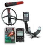 XP Metal Detectors Deus II - 13x11 FMF Coil with MI-6 pinpointer Bundle - Waterproof and Fully Wireless - with Remote Control, & S-Telescopic stem (DEUS2-34FMFRCEG + MI-6)