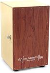 World Rhythm Brown Cajon Drum with 