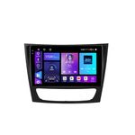 Gps Navigator Radio Sat Nav for Mercedes Benz E-class W211 2002-2008 Touch Screen with Carplay Wifi Bluetooth Mirror Link, Fm, Steering Wheel Control, 4 Core 2G+32G