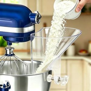 KingofKings Flour Funnel for Kitchen Aid Accessories and Attachments