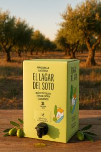 Organic Extra Virgin Olive Oil 3L Bag-in-Box – First Cold Press, Award-Winning EVOO
