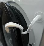 QUMOX Magnetic Front Load Washer Door Prop, Flexible White Washing Machine Door Holder, Keeps Washer Door Open, Fits Most Washing Machines