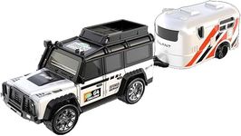 PLUSPOINT 1:64 Mini RC Off-Road Car with LED Lights | 2.4GHz Off-Road Remote Control Car | 3 Speed Adjustable, USB Rechargeable Alloy RC Truck for Kids & Adults Indoor/Outdoor Racing