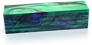 Woodriver Acrylic Turning Stock Green Goblin 1-1/2" X 1-1/2" X 6"