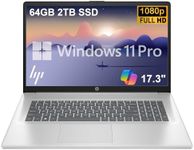 HP 17 Laptop (17.3" FHD Anti-Glare,