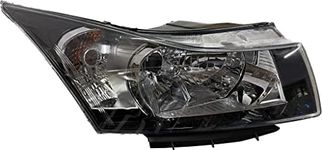 K D Headlight for Chevrolet Cruze (Right/Driver Side) 2009-2017 ( WITHOUT ADJUSTABLE MOTOR)