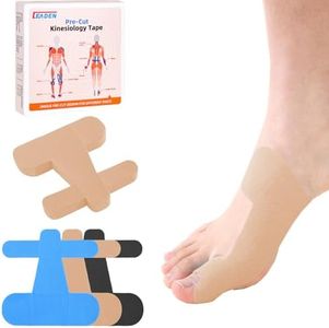 IEADEN Precut Kinesiology Tape for Bunion, 40 Pcs, Beige