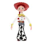 Disney Store Official Jessie Interactive Talking Action Figure from Toy Story, 35cm/15”, Features 10+ English Phrases & Sounds, Interacts with Other Figures and Toys, Removable Hat, Ages 3+