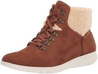 Aerosoles Women's Frankie Ankle Boot, Tan Faux Suede, 9