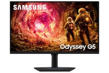 SAMSUNG 32 inch Odyssey G5 QHD IPS Gaming Monitor 180Hz 1ms HDR10 G-Sync Freesync DP - (LS32FG500ENXZA) [Canada Version]