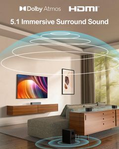 ULTIMEA 5.1 Dolby Atmos Soundbar – Surround Home Audio System