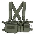 Tactical Chest Vest Rig Assault 500D Multicam Tactical Vest with Multi-pockets