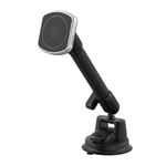 Scosche MP2WDLHD MagicMount™ Pro2 XL Heavy Duty, Strong Suction Cup Cell Phone Mount, Long Arm Windshield/Dashboard Phone Holder with Anti-Shake Stabilizer for iPhone, Android, Tablet, Car, Truck